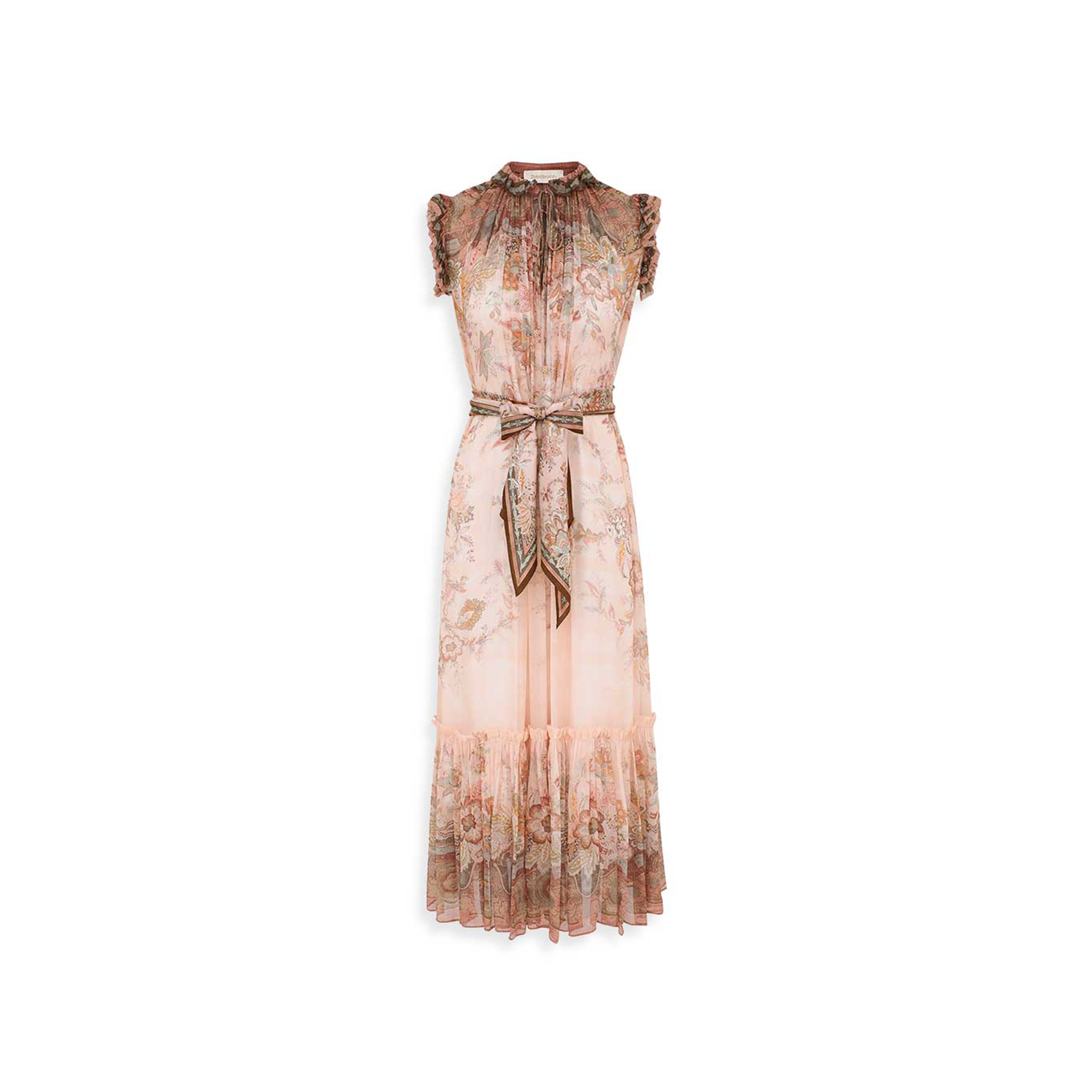 ZIMMERMANN LUNA ALCHEMY FLUTTER DRESS 7280DS262